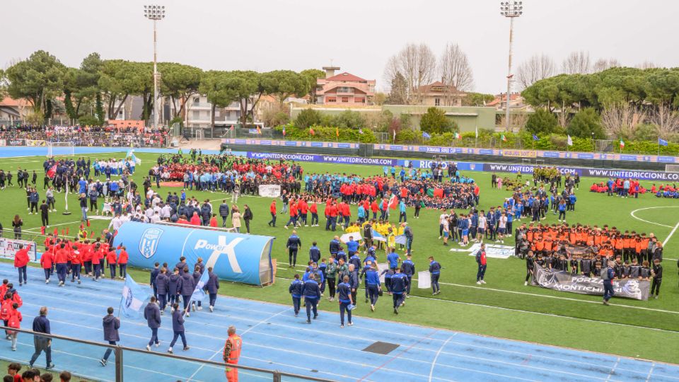 Stadio Riccione vista tribuna